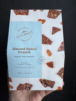 Fraser Valley Milk Chocolate Almond Butter Crunch 300 grams