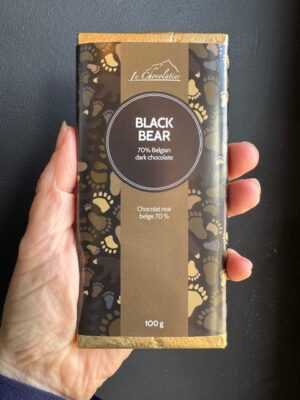 Le Chocolatier Black Bear 70% Dark Chocolate Bar