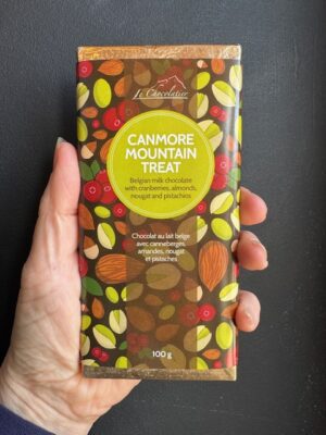 Le Chocolatier Canmore Mountain Treat Milk Chocolate Bar