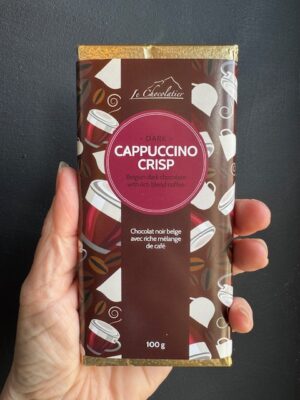 Le Chocolatier Cappuccino Crisp Dark Chocolate Bar