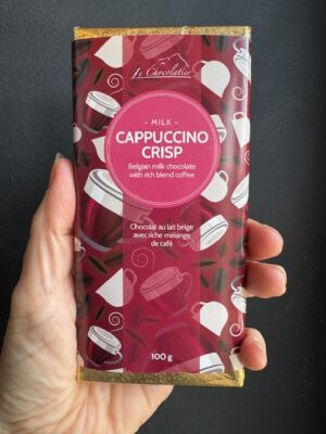 Le Chocolatier Cappuccino Crisp Milk Chocolate Bar