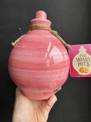 Money pot in Rosy Radience pink