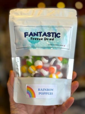 Fantastic Freeze Dried Rainbow Poppers Skittles