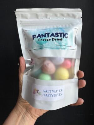 Fantastic Freeze Dried Salt Water Taffy Bites
