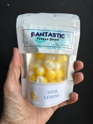Fantastic Freeze dried Sour Lemon candies