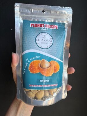 Ella Gray Gourmet Ranch Peanut Crisps - peanuts covered with flavoured potato chips