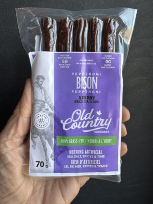 Old Country Sausages Bison Pepperoni