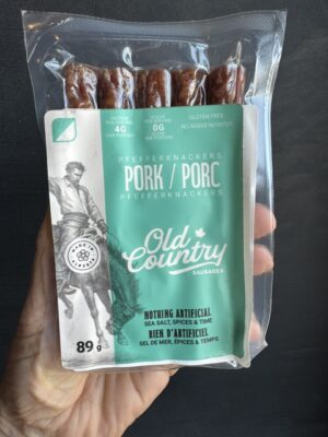 Old Country Sausages Pork Pfefferknackers