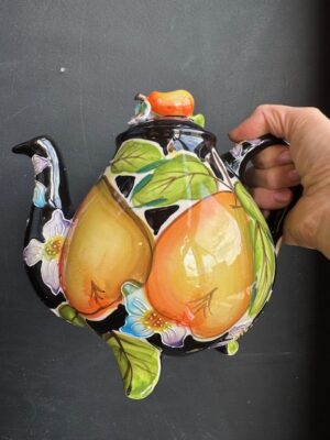 Blue Sky Clayworks Pear Teapot