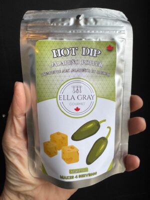 Ella Gray Hot dip - jalapeno popper package