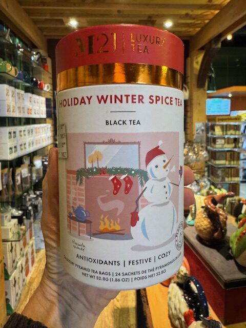 M21 Tea, seasonal Holiday Winter Spice black tea bags