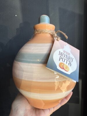 Money Pot Driftwood Days Tan & slate