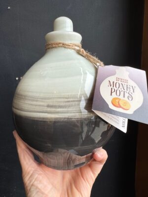 money pot eclipse white, black and gray