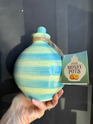Money Pot Meadow Blue & Green