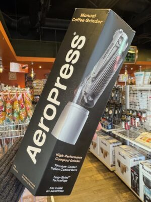 Aeropress Coffee Grinder in box