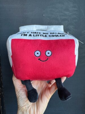 Punchkins stuffie red cooler - Don't hate me because I'm a little cooler
