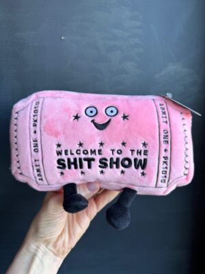 Punchkins stuffie pink ticket - welcome to the shit show
