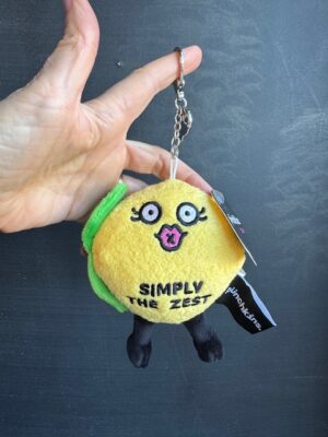 Punchkins stuffie bag charm keychain lemon - Simply the zest