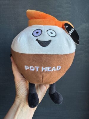 Punchkins stuffie coffee pot - Pot head