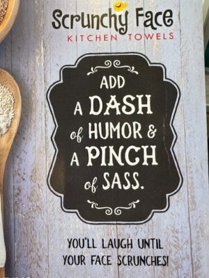 Scrunchy Face Flour Sack Tea Towels