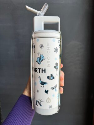 Grosche Alpine Flip & Sip 20 oz True North Water bottle