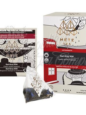 Metz Tea Earl Grey Double Bergamot bagged black tea