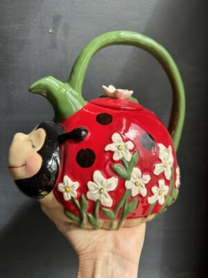 Blue Sky Clayworks Ladybug Teapot