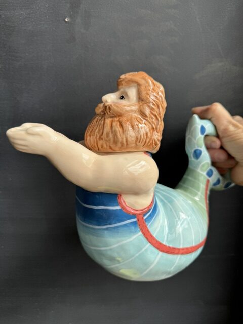 Blue Sky Clayworks Merman Teapot