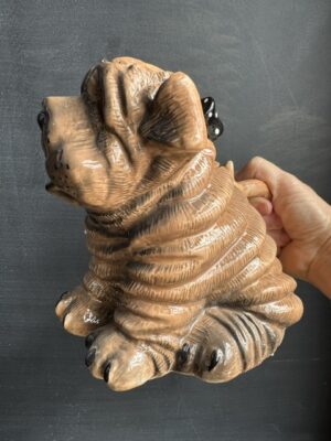 Blue Sky Clayworks Shar Pei Dog Teapot
