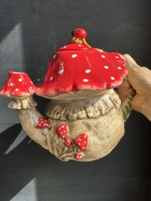 Blue Sky Clayworks Mushroom Teapot