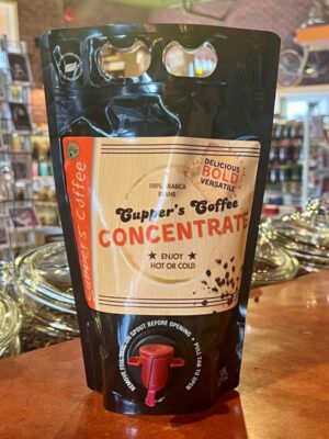 Cupper's coffee concentrate in the store
