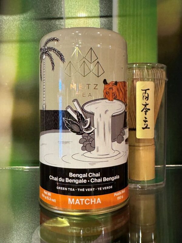 Metz Bengal Chai Green Tea Matcha Powder