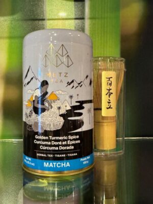 Metz Golden Turmeric Spice Herbal Tea Matcha Powder