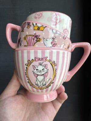 Disney's Aristocats Marie stacked teacups