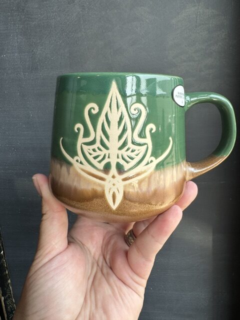 Lord of the Rings Elven Leaf mug