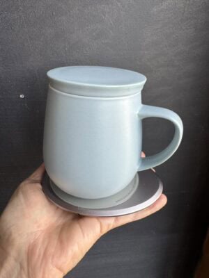 OHOM Ui 3 Self Heating Mug in Moonmist Blue
