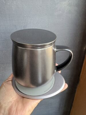 OHOM Ui 3 Self Heating Mug in Inkstone Black