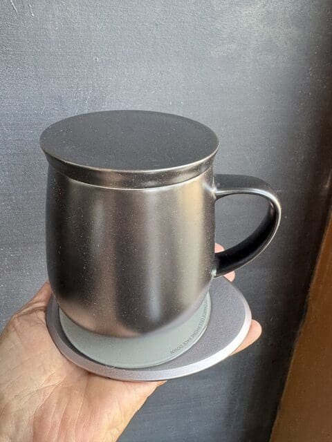 OHOM Ui 3 Self Heating Mug in Inkstone Black