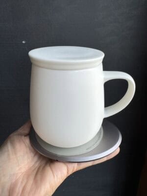OHOM Ui 3 Self Heating Mug in Jasmine White