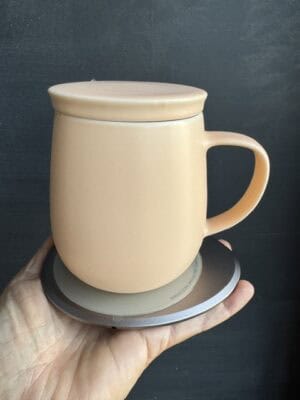 OHOM Ui 3 Self Heating Mug in Rosy Apricot