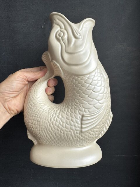 Sand Matte Gluggle Jug in extra Large
