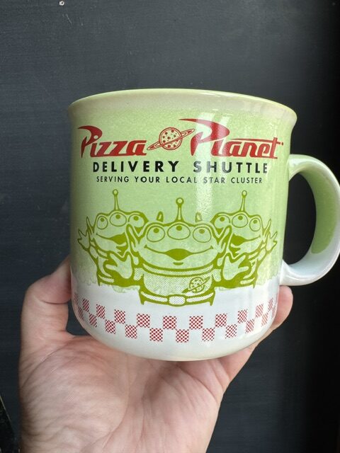 Toy Story Pizza Planet Delivery Shuttle mug