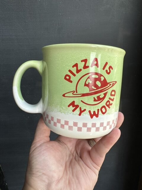 Toy Story Pizza Planet Pizza is my World mug