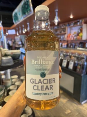 Monin Brilliance Glacier Clear Natural Energy Beverage Concentrate