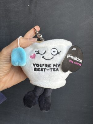 Punchkins stuffie keychain - Best tea