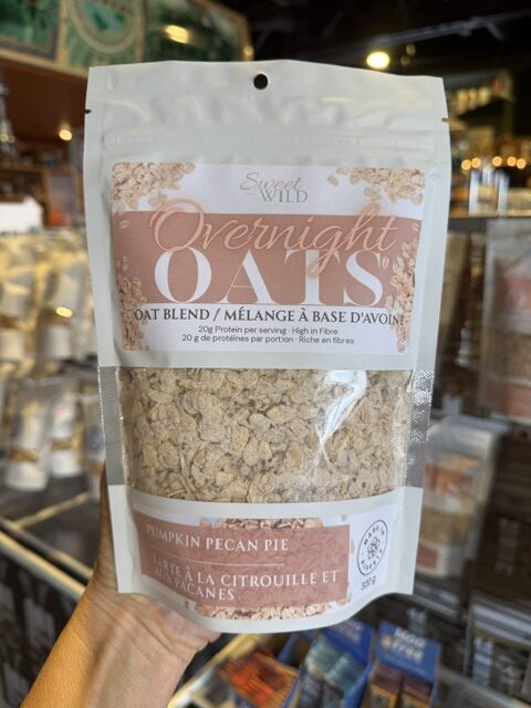 Sweet Wild Overnight Oats - Pumpkin Pecan Pie