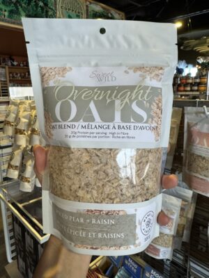 Sweet Wild Overnight Oats - Spiced Pear & Raisin