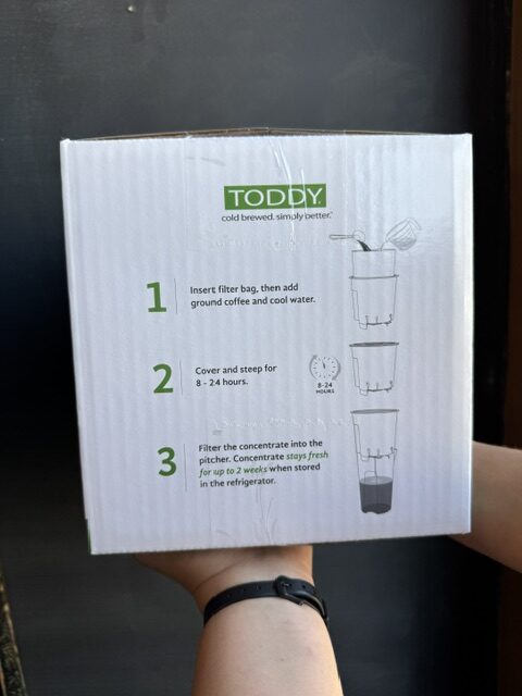 Toddy Essential Cold Brewer side view