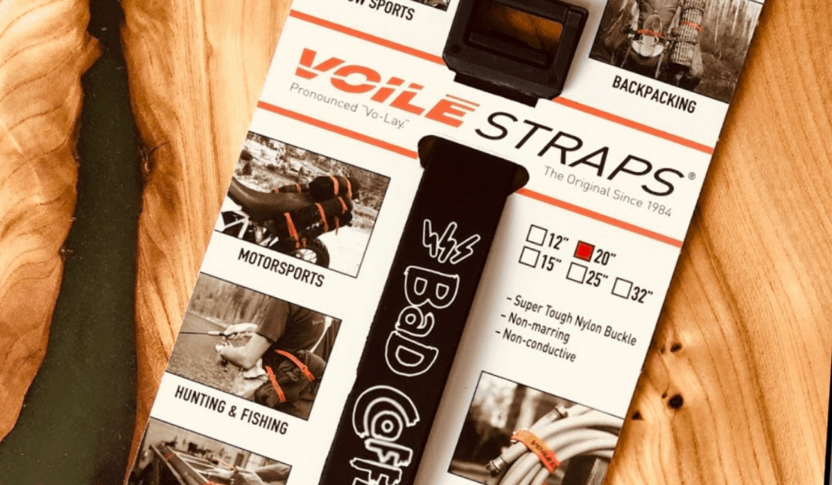 Voile strap camping accessories