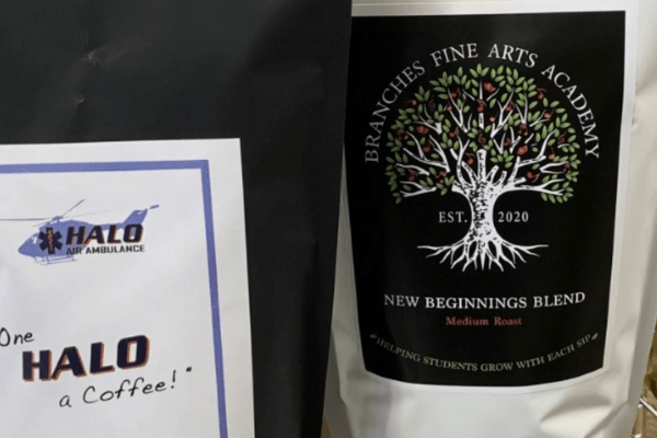 Fundraising coffee bags